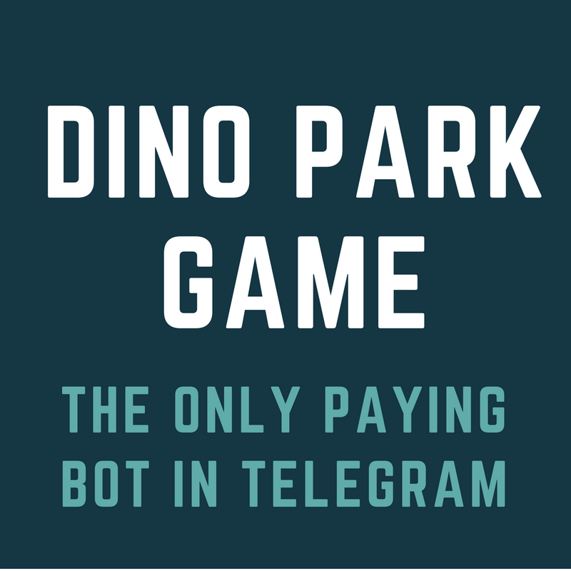 CASH ROBOTS/DINO PARK OTHER BITCOIN GAME ON TELEGRAM MALAYSIA