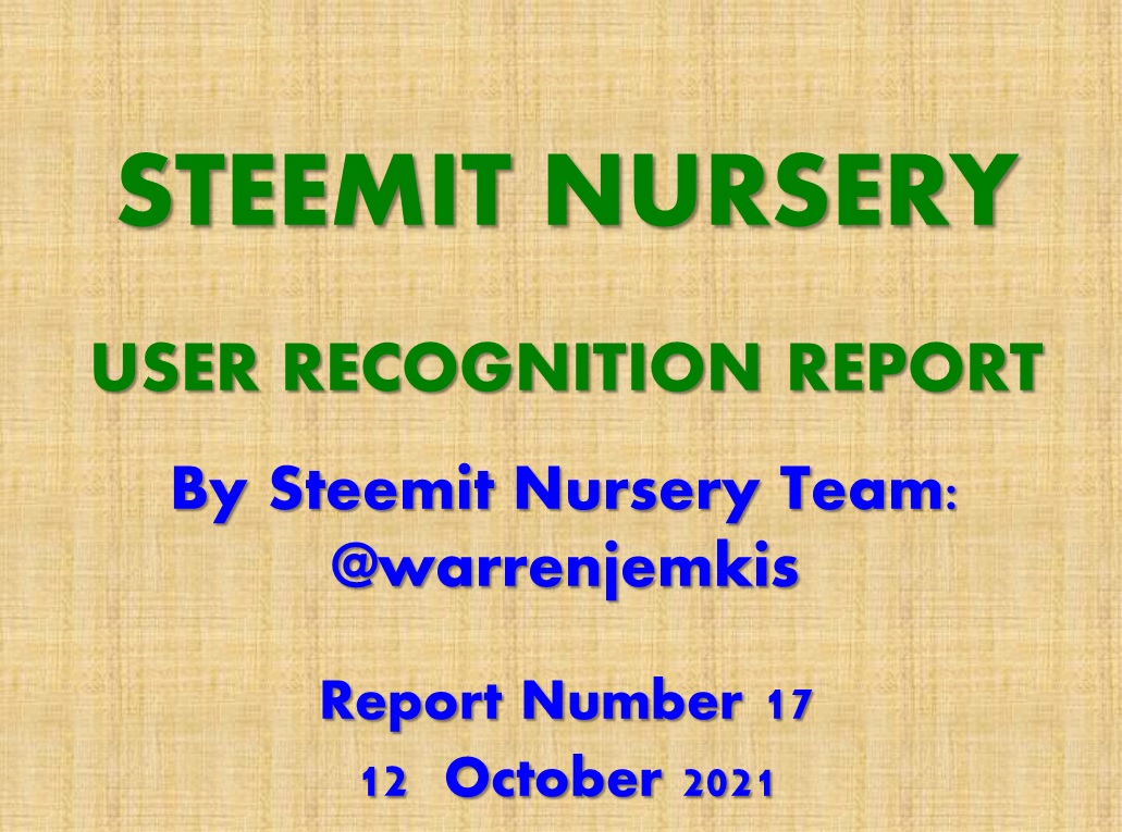 Steemit Nursery Weekly Report17.jpg