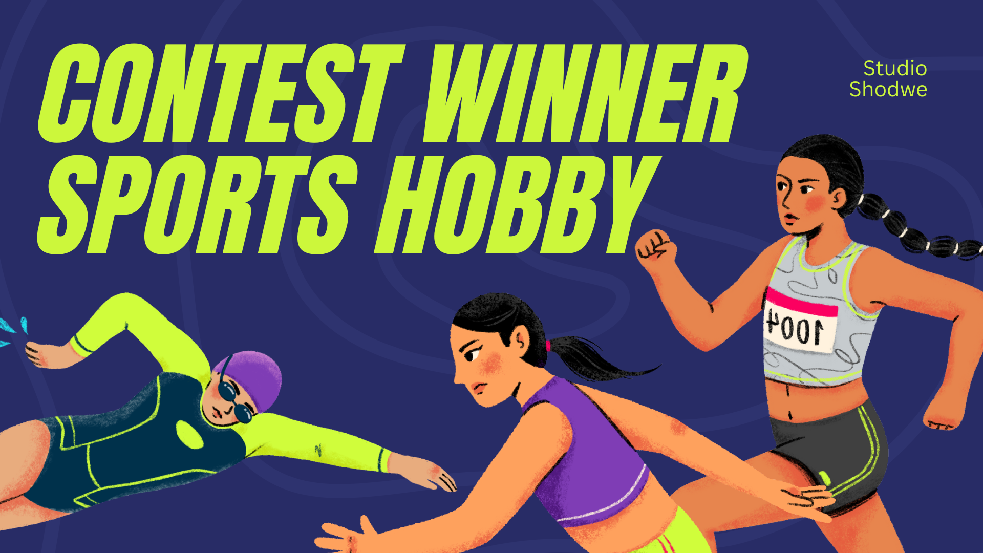 Dark Purple and Green Illustration Sport Presentation.png