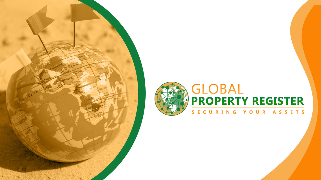 Эмблема DIGITALBITS. Global property Guide. Global property Guide logo. Improvement globally.