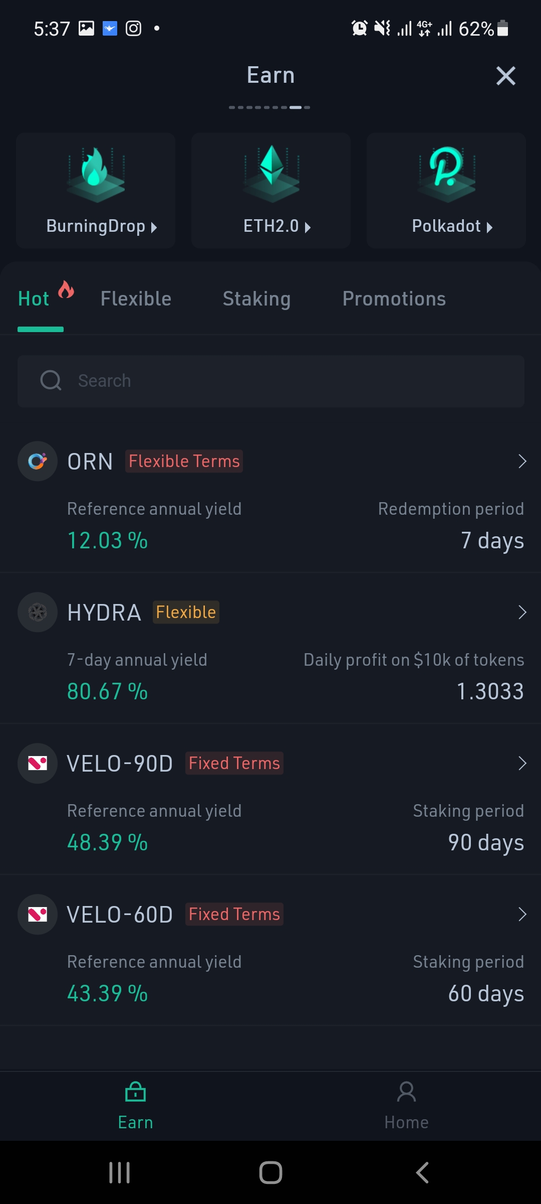 kucoin staking