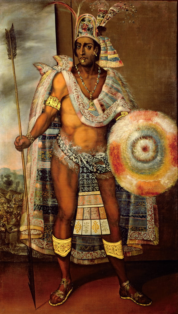 European School - Portrait of Montezuma II - (MeisterDrucke-59477).jpg