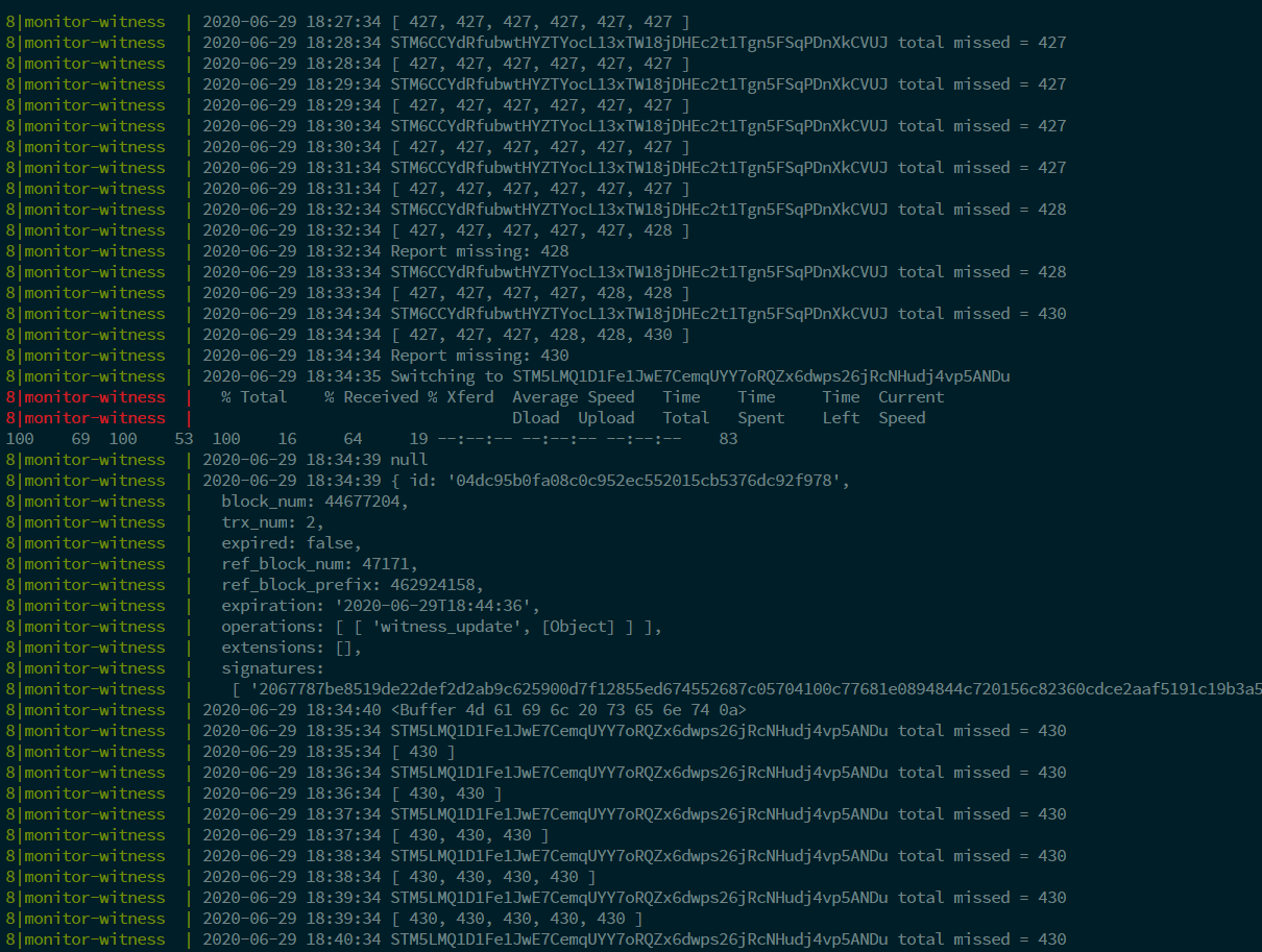 Witness Update: Witness & RPC/Seed Node recovered: The Node Auto-Switch Works!