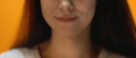 girl eating chicken.gif