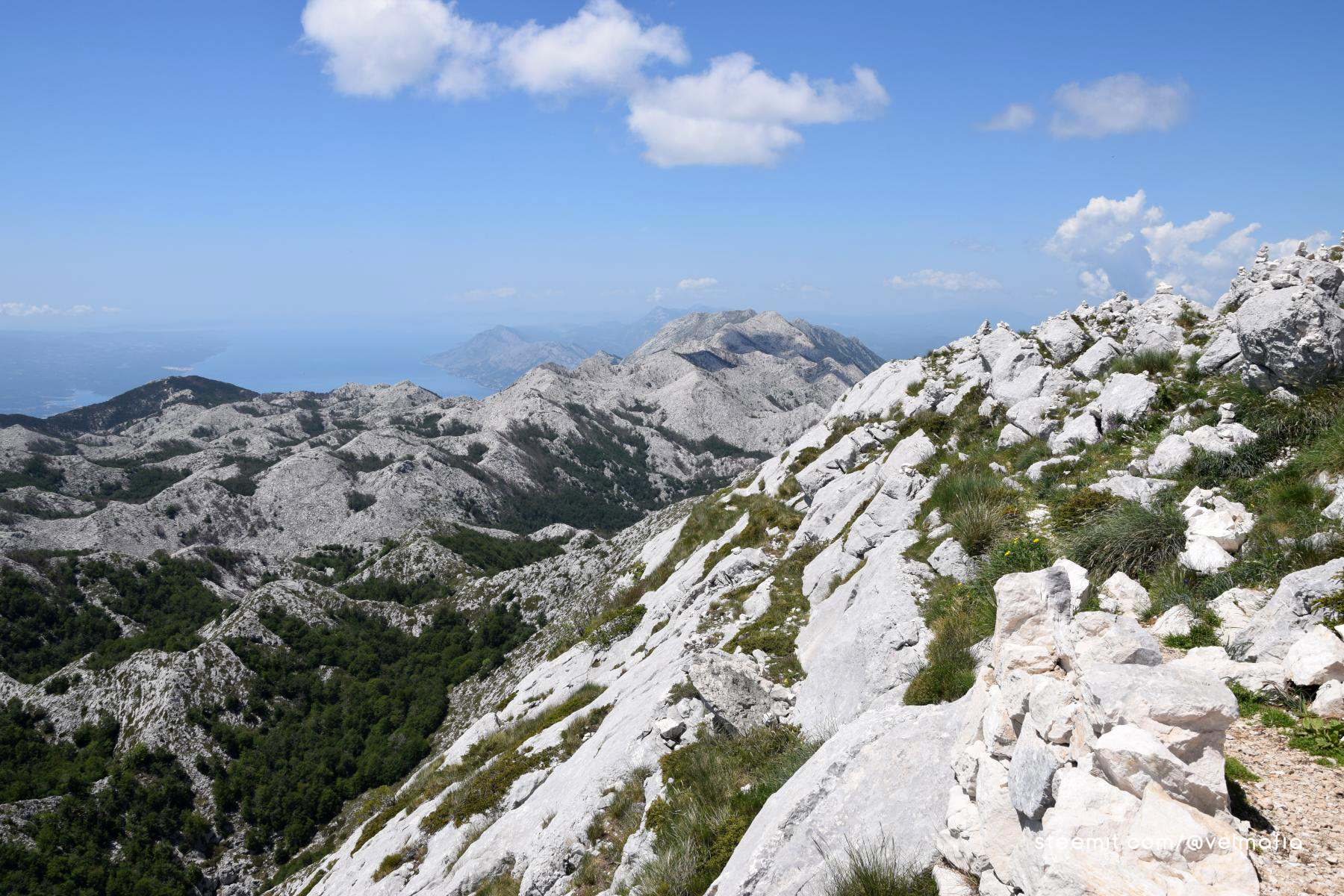Zachodnia strona Biokovo