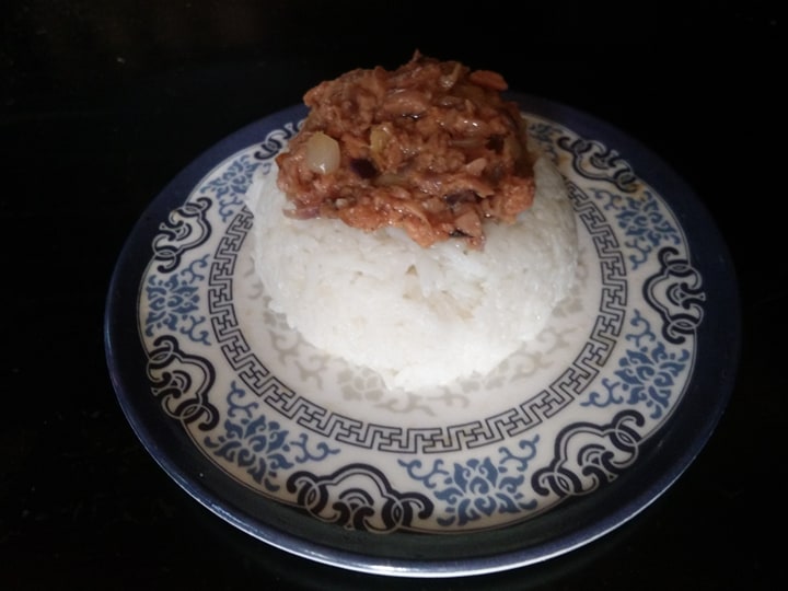 steemfoods Rice with Tuna-Pineapple Toppings.jpg