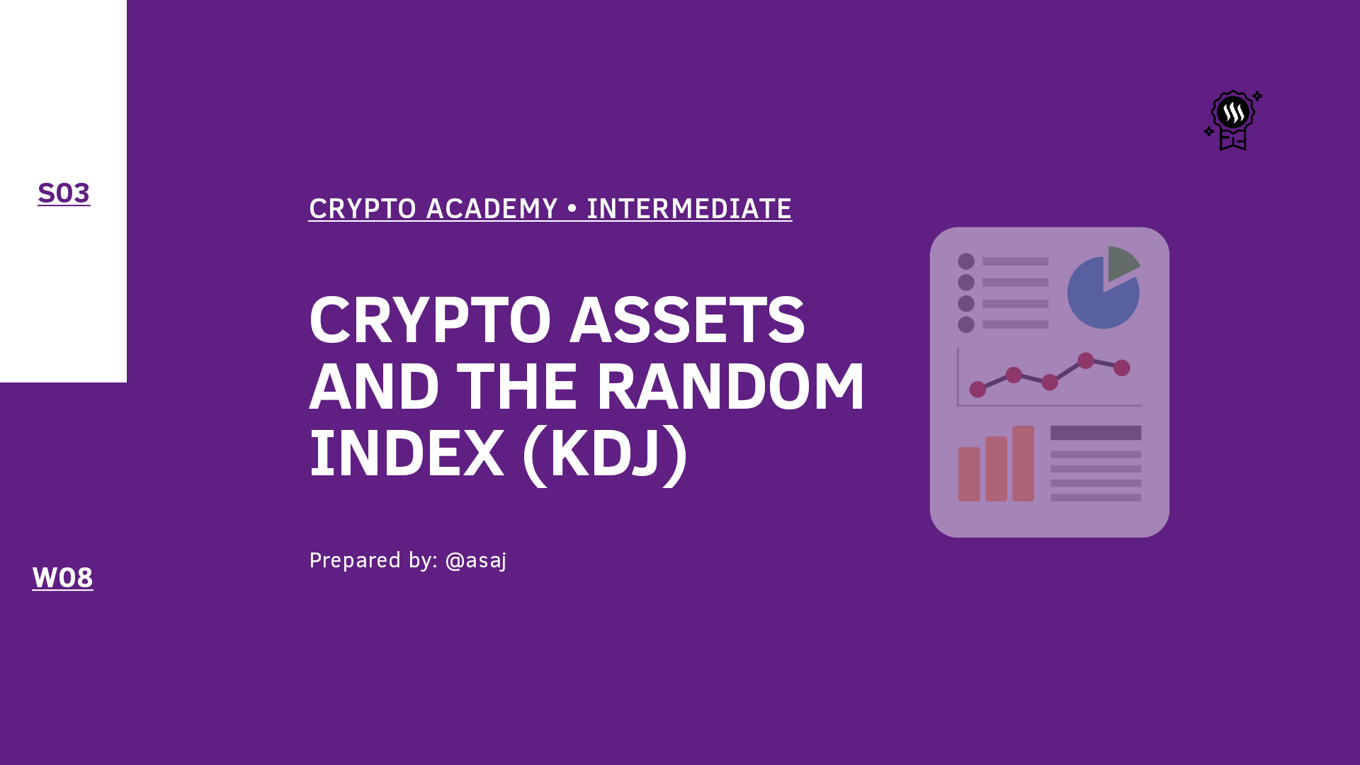 Crypto Academy Season 3 | Intermediate Course: Crypto Assets and the Random  Index (KDJ) — Steemit