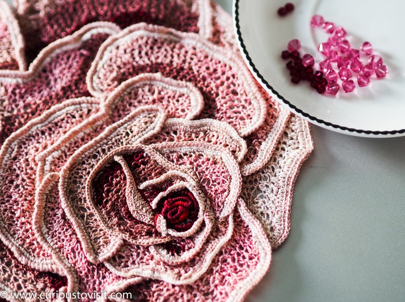 Main Rose and beads
