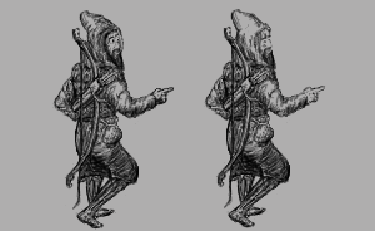 DnD character archer odrau steem steemit sketch