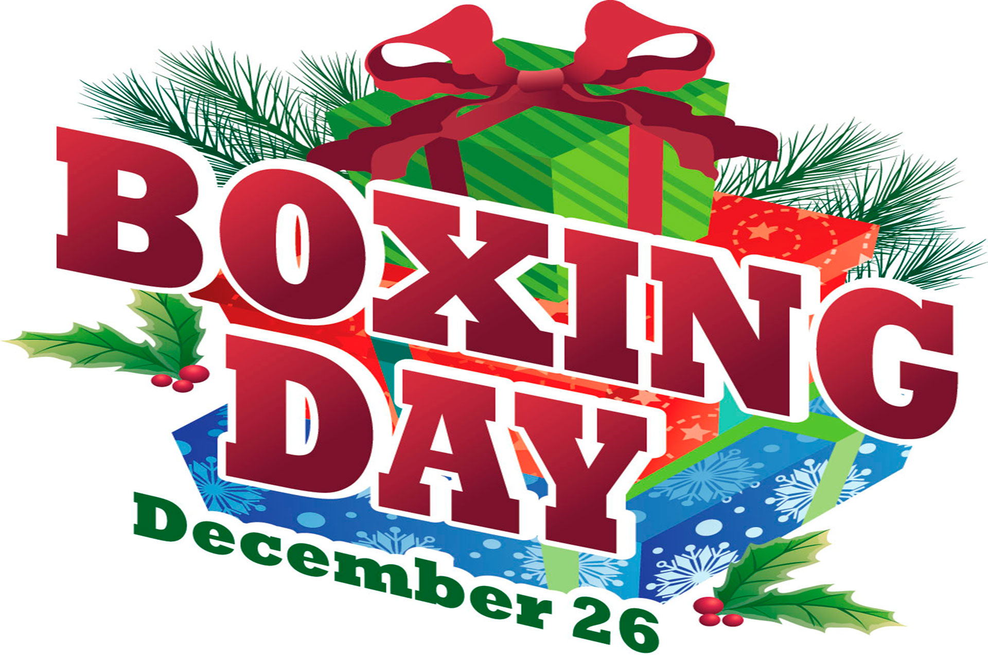 26 декабря. День подарков. Боксинг Дэй. Boxing Day картинки. Happy Boxing Day.