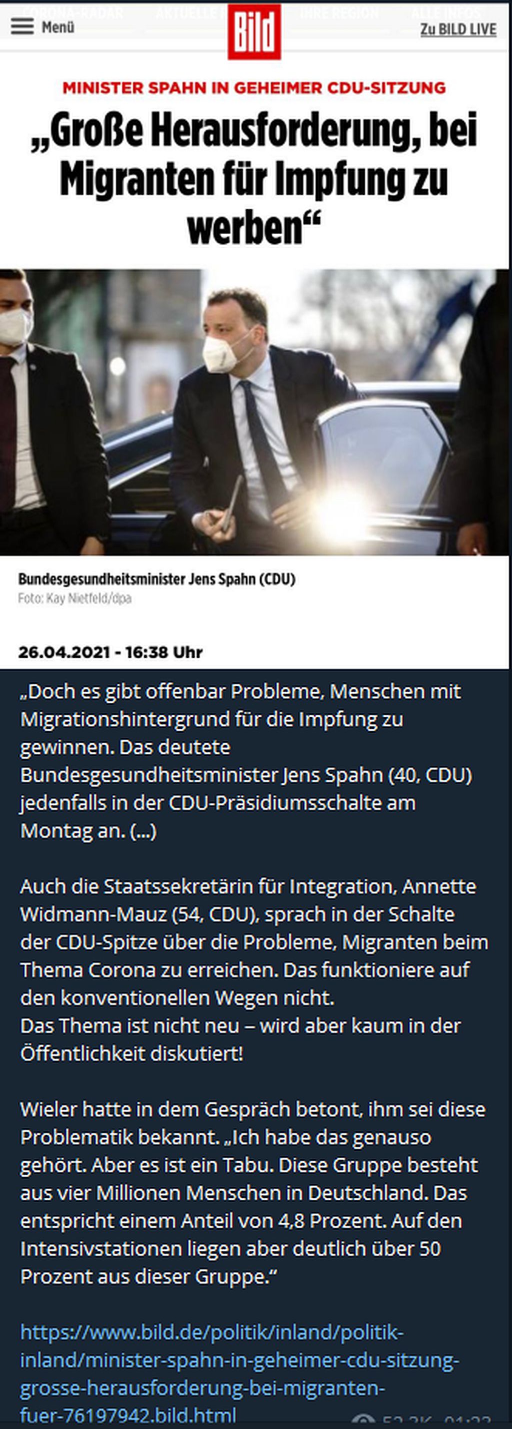 es gibt offenbar Probleme, Menschen mit Migrationshintergrund für die Impfung zu gewinnen.jpg