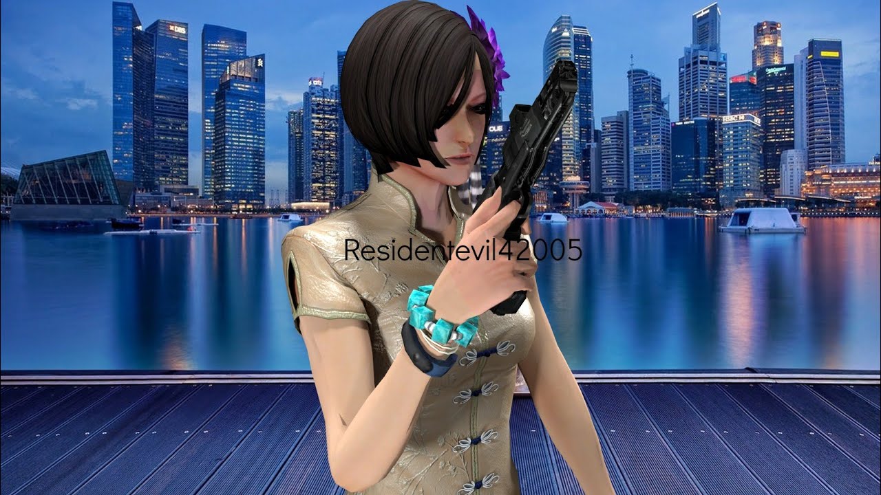 Ada Wong Resident Evil 6 Chinese Dress iPad Case & Skin for Sale by  jazzsart