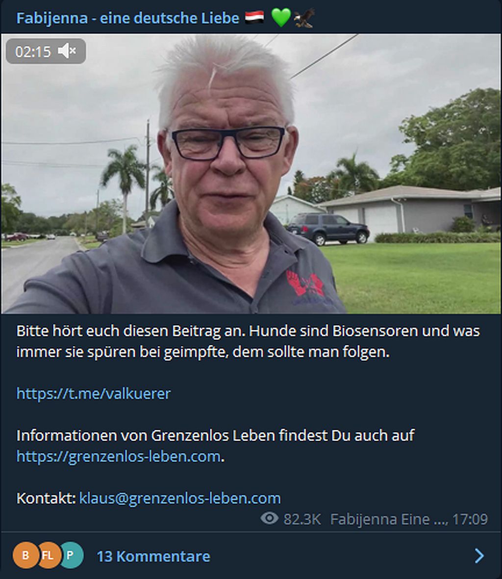 Hunde sind Biosensoren und was immer sie spüren bei geimpfte, dem sollte man folgen.jpg