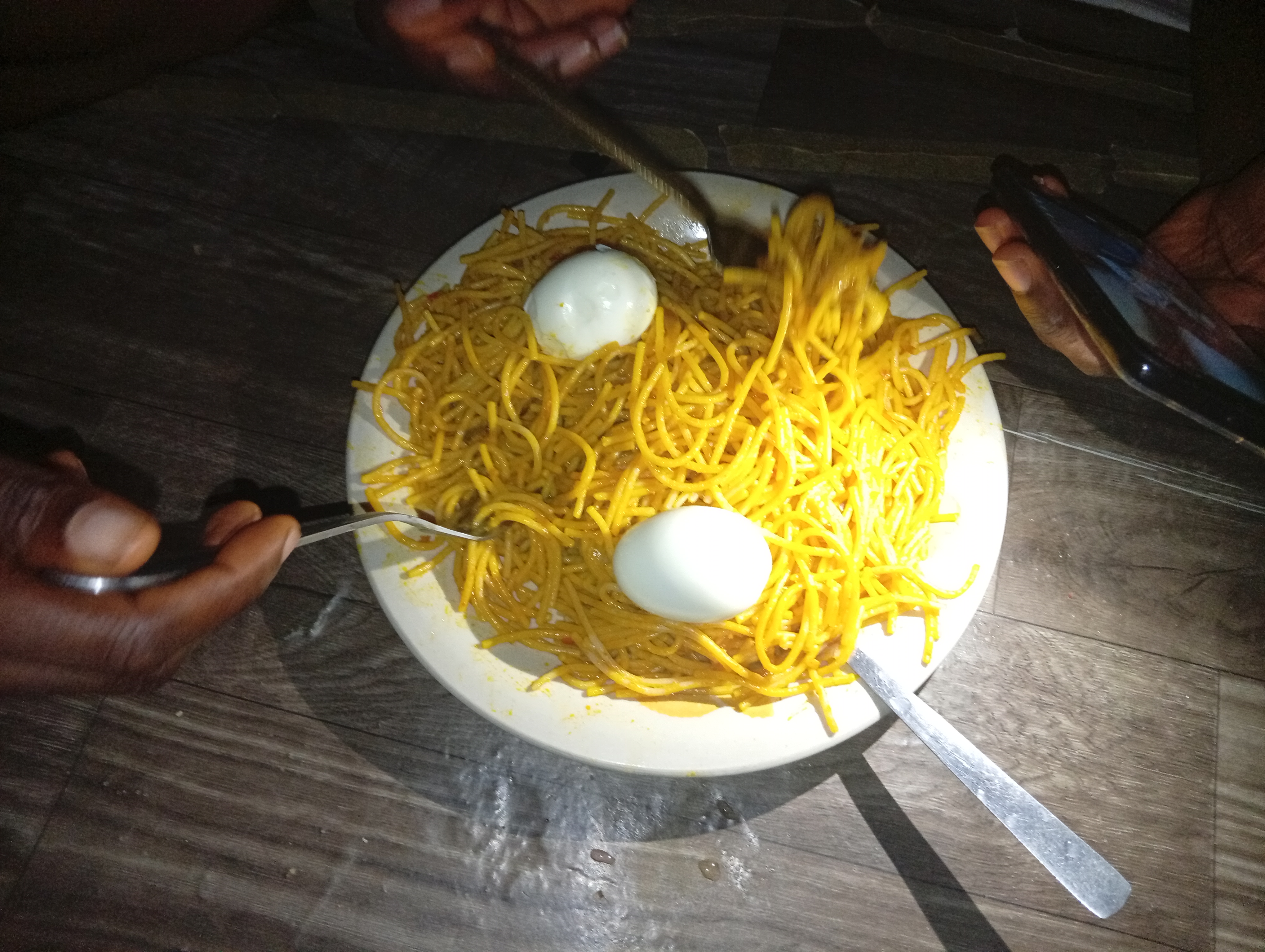 spaghetti, I made for dinner