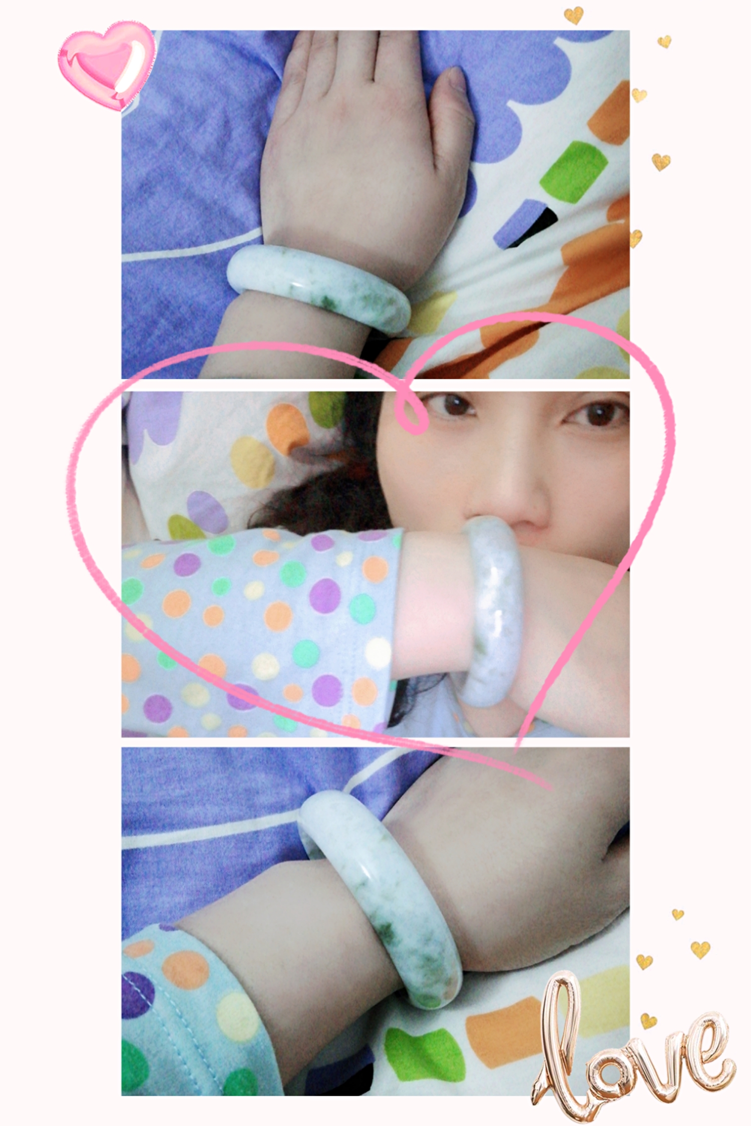 我最珍爱的翡翠镯子/My most precious jade bracelet-- Weekly Photography Challenge - My Favorite Possession