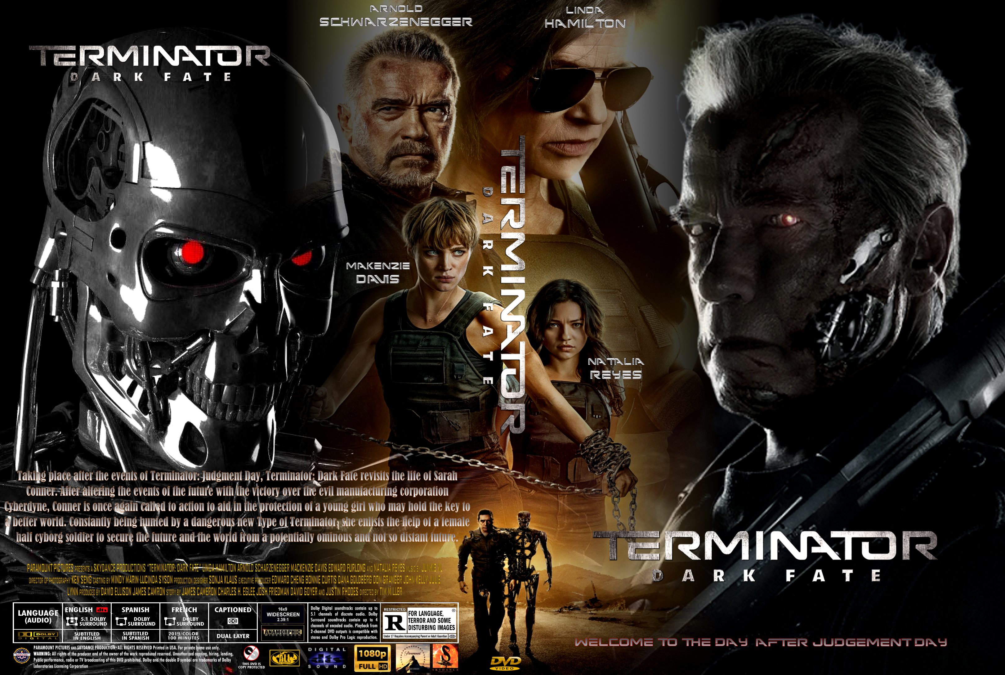 Terminator dark fate обзор. Терминатор тёмные судьбы.