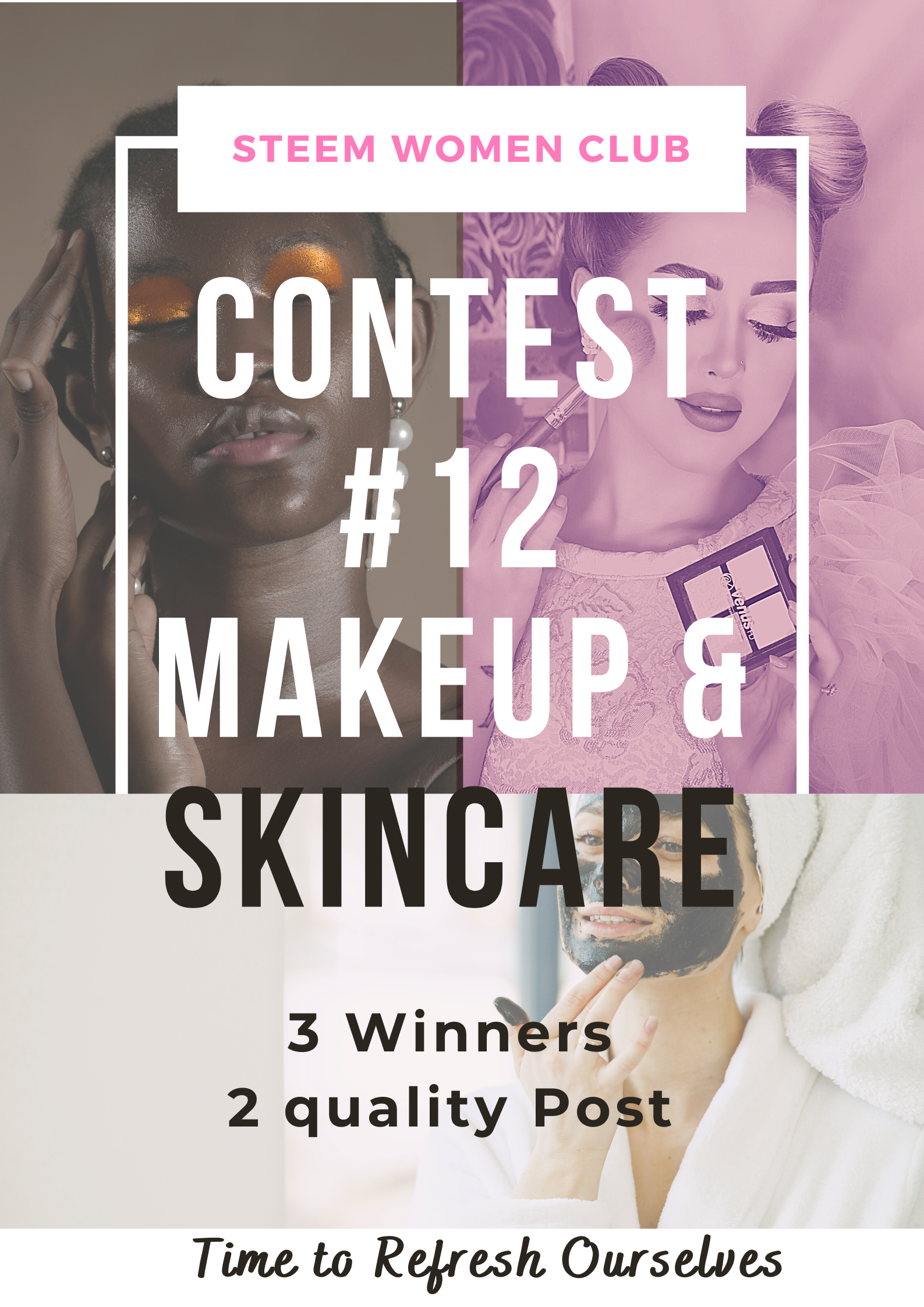 Pink Brushes Photo Beauty Makeup Poster.png