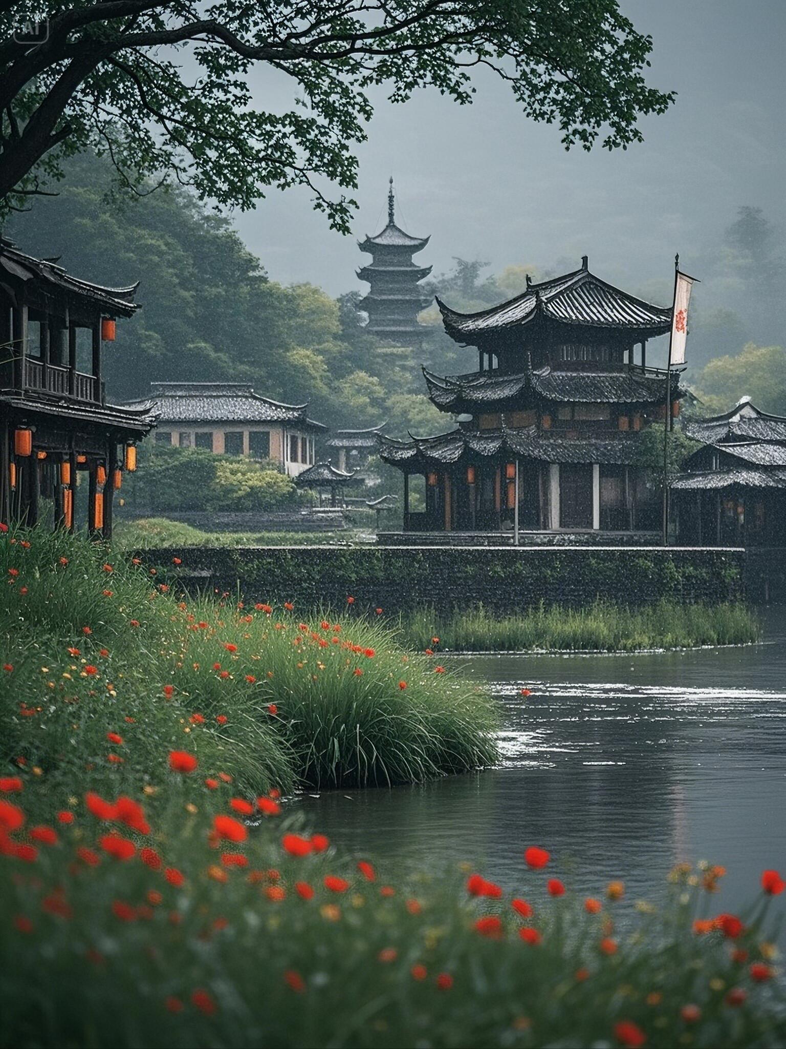 image_亭台楼阁古色古香江南烟雨美如画话..._1.png