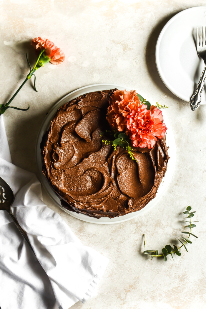 Dark Chocolate Vegan Birthday Cake (GF)-0 (2).jpg