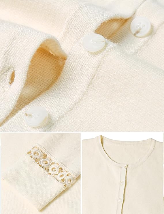 Fall Crochet Button Down Cardigan Sweater for Women.jpg