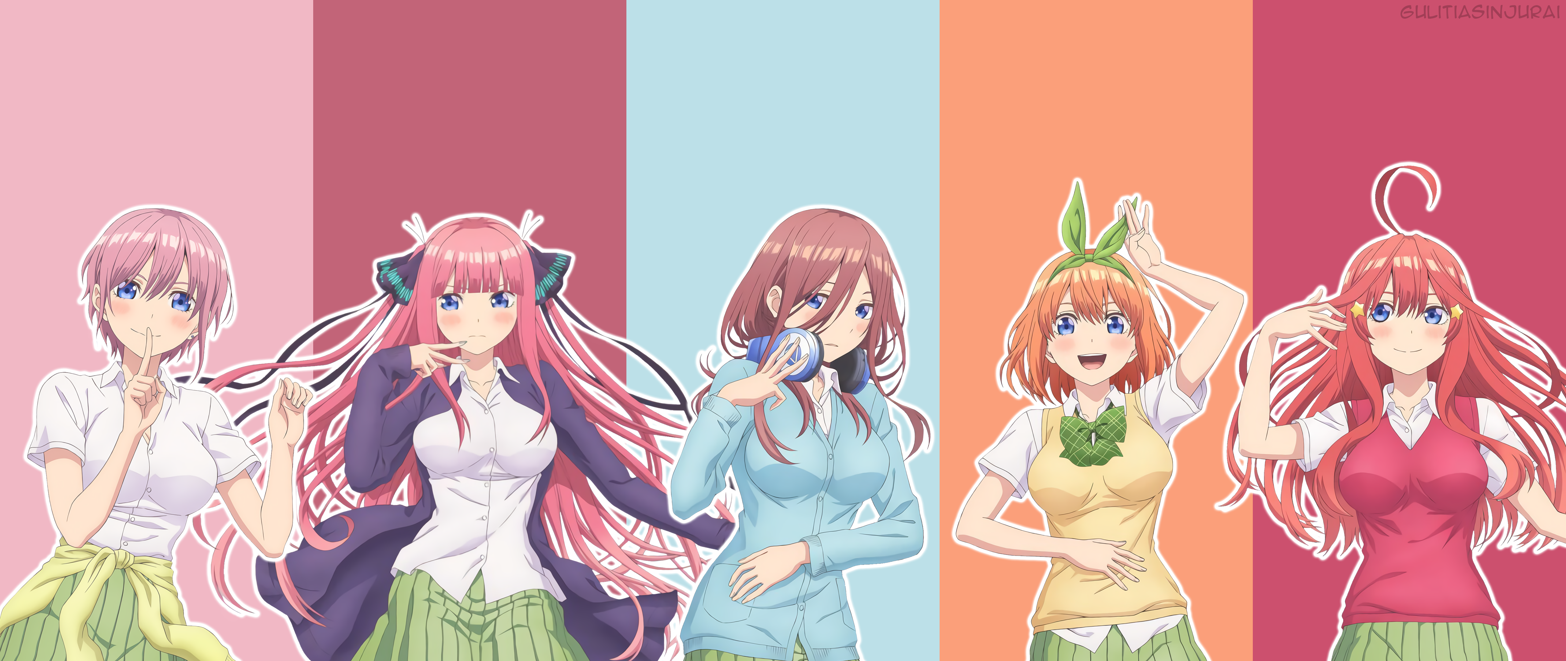 5-toubun no Hanayome - Characters