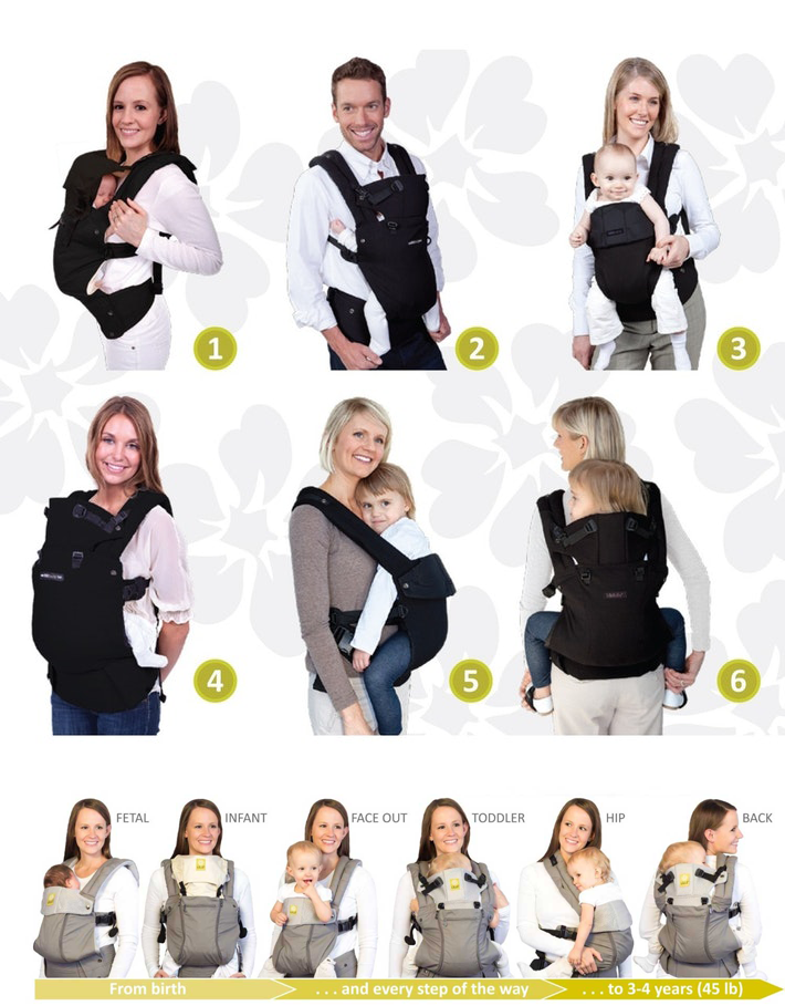 lillebaby 6 in 1 carrier