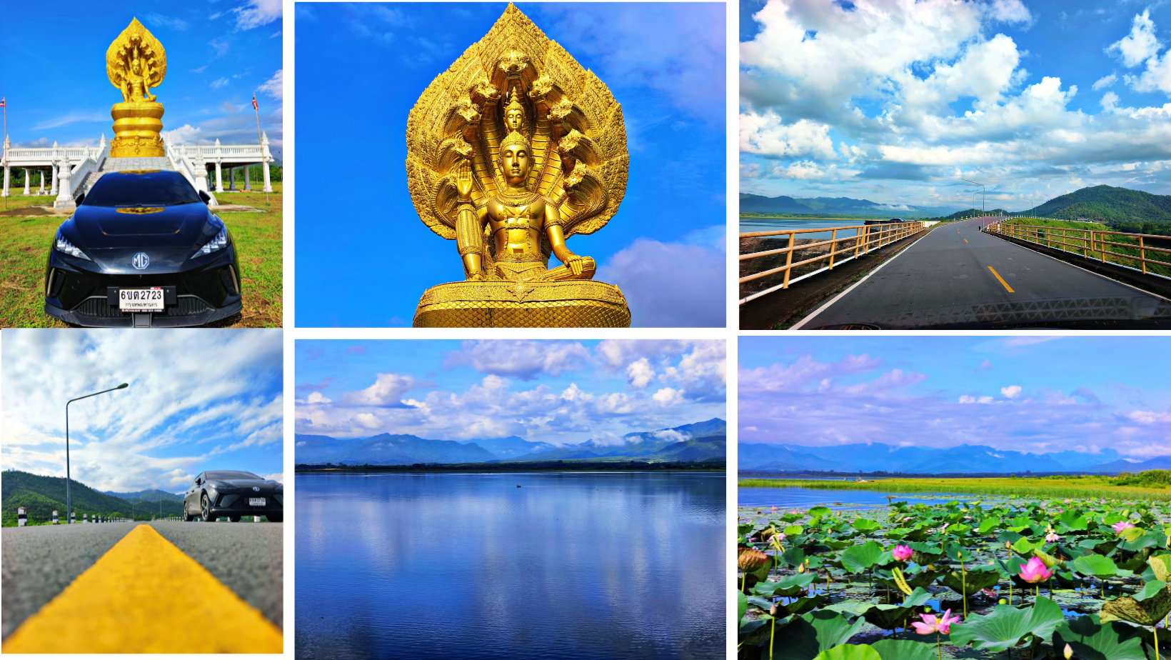 Peaceful Moments by Yang Chum Reservoir and Shrine 🇹🇭🌤️🌿
