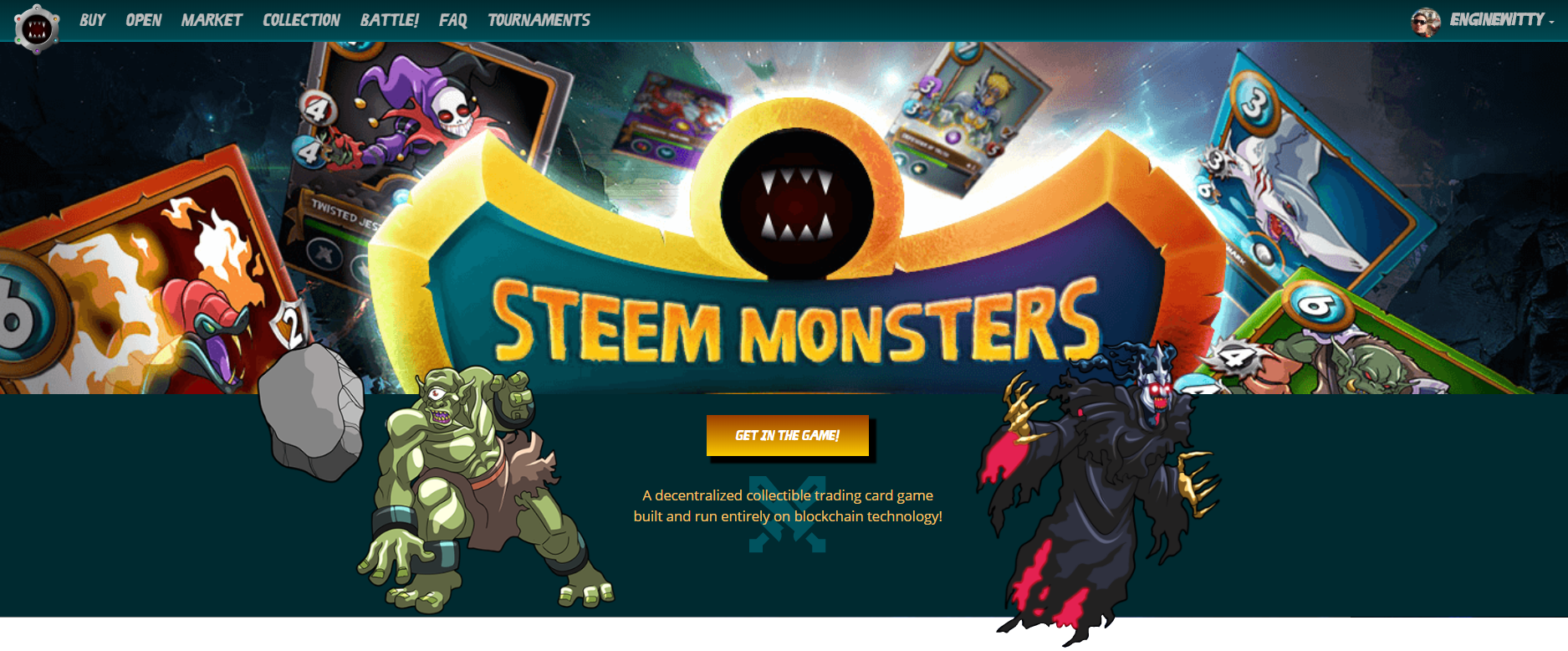 Steem Monsters Collect Trade Battle .png