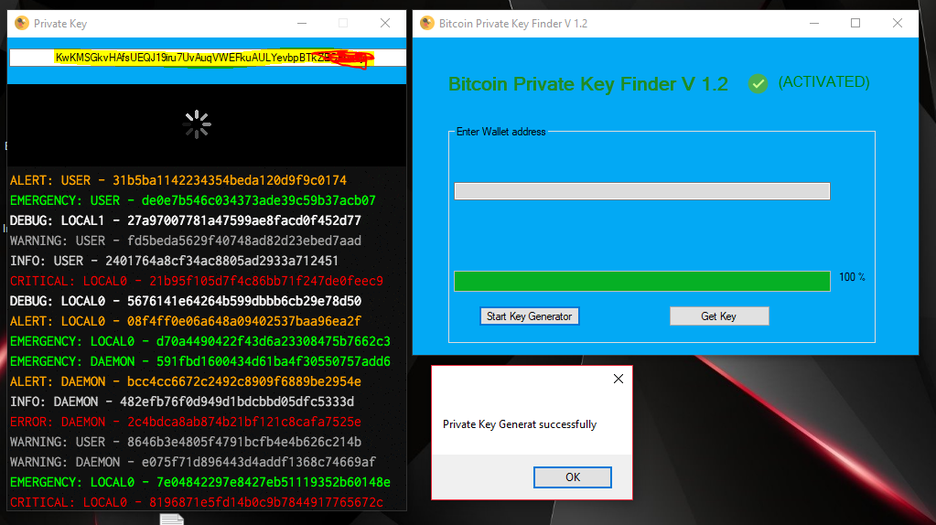 Private bitcoin