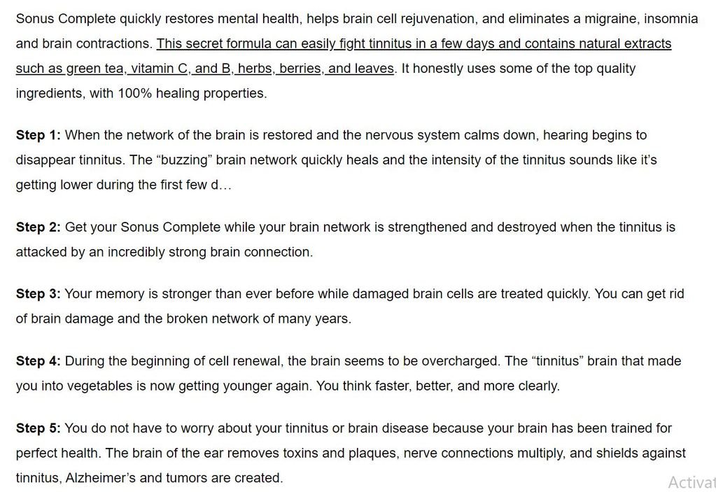 Amazon.com: Sonus Complete Tinnitus Supplement Pills, Premium Sonus Relief  Supp Capsules for The Original Brand Only (60 Capsules): Health & Personal  Care