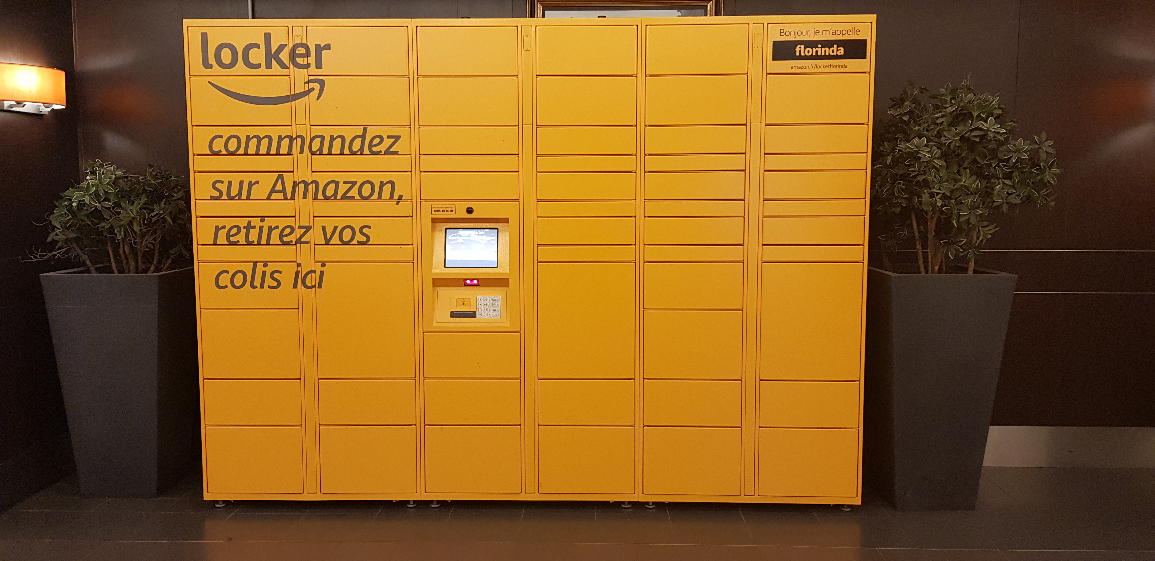 Amazone 에서 주문한 제품 Locker 에서 찾기