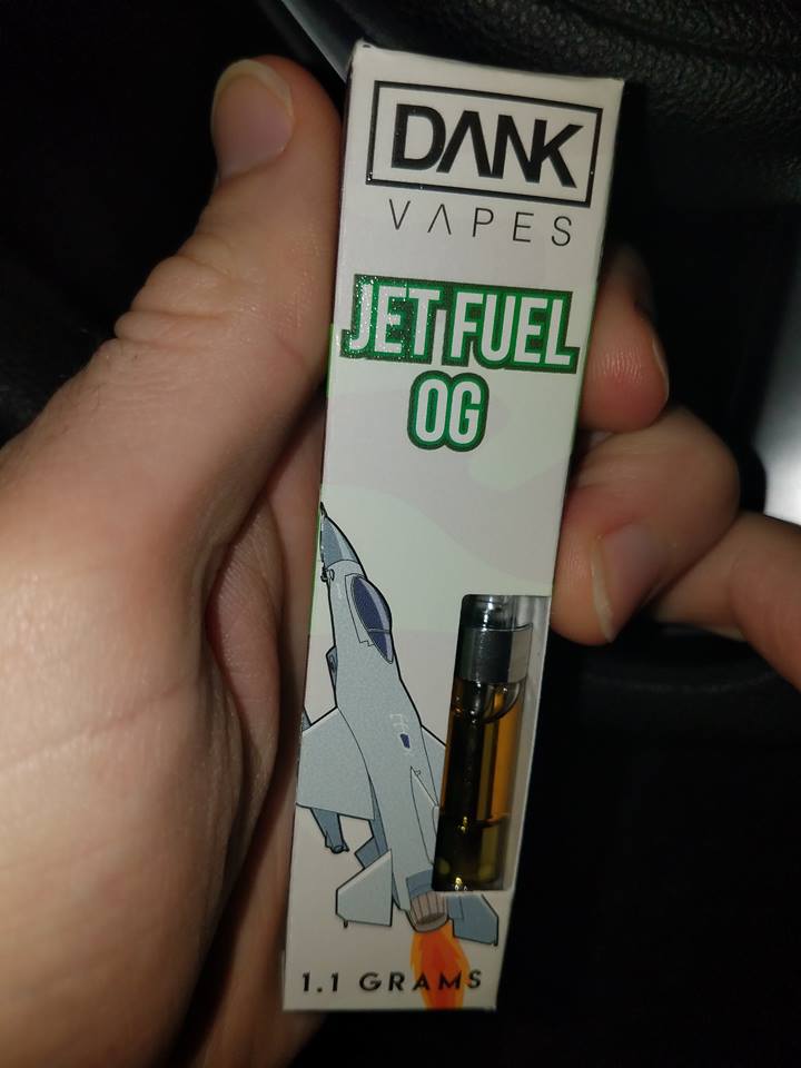 Dank Vapes Jet Fuel OG cartridge Black Market — Whaleshares