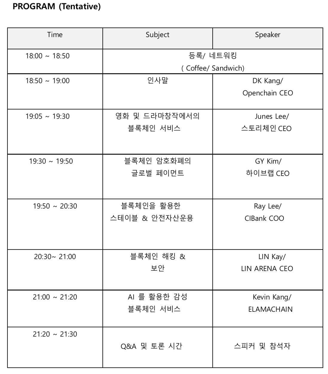 엘라마체인 2019년 첫새해 오픈체인 블록체인 포럼 참가 (2/12) — Steemit