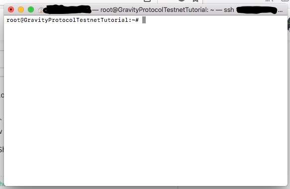 Root user logged in @iamredbar