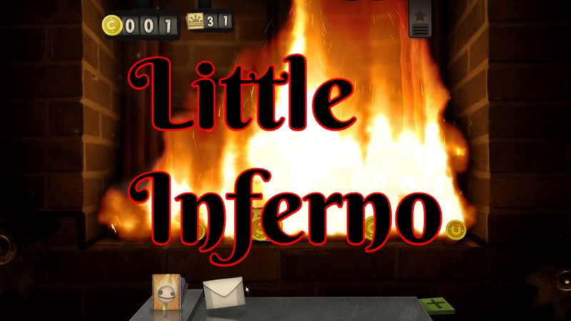 Little Inferno burning items in the firepit.jpg